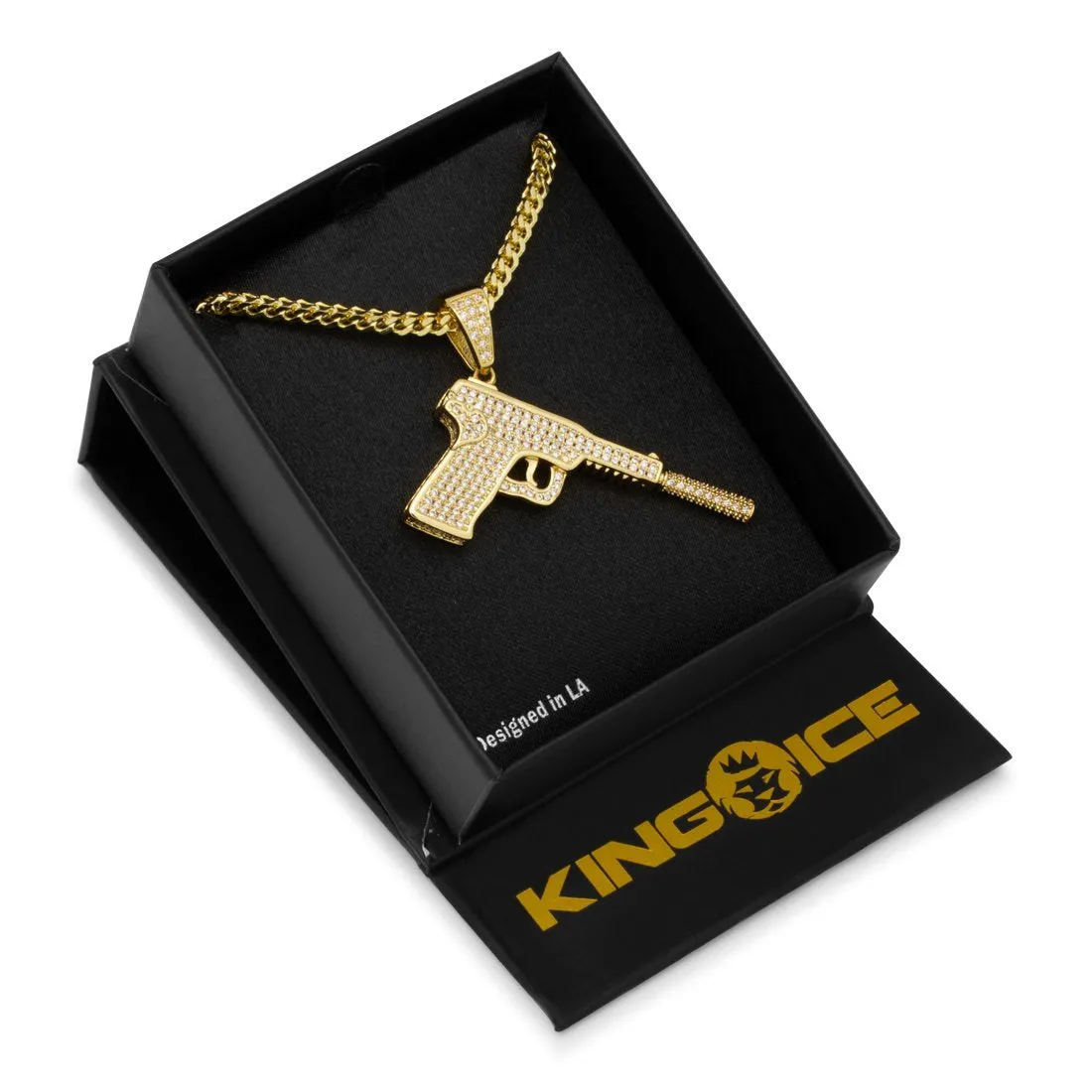 Silencer Necklace sold by King Ice product image thumbnail 4