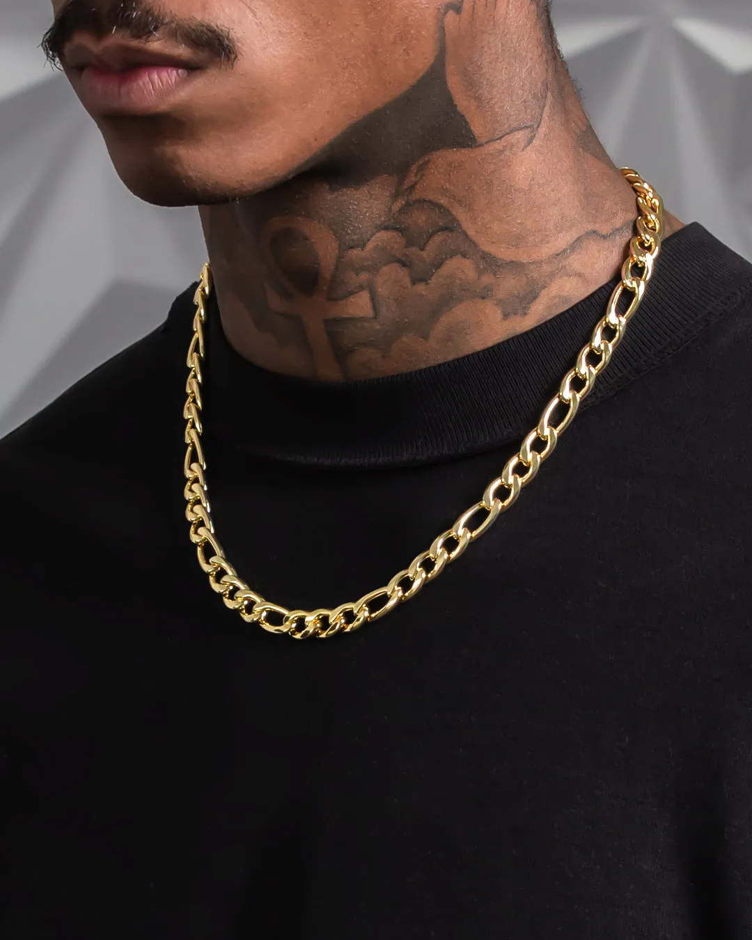 10mm Italian Figaro Chain sold by King Ice product image thumbnail 2