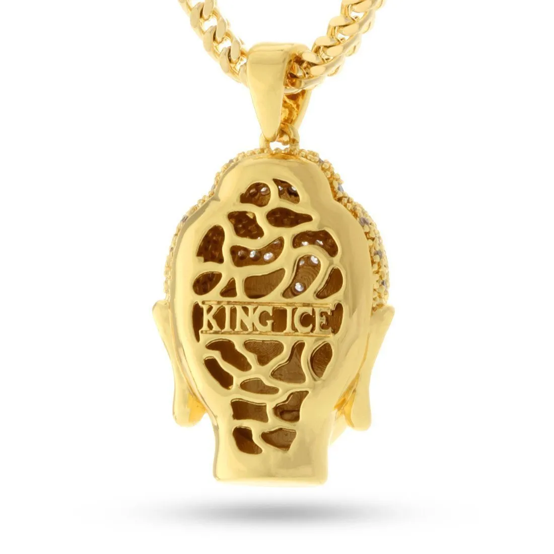 Mini Polished Buddha Necklace sold by King Ice product image thumbnail 2