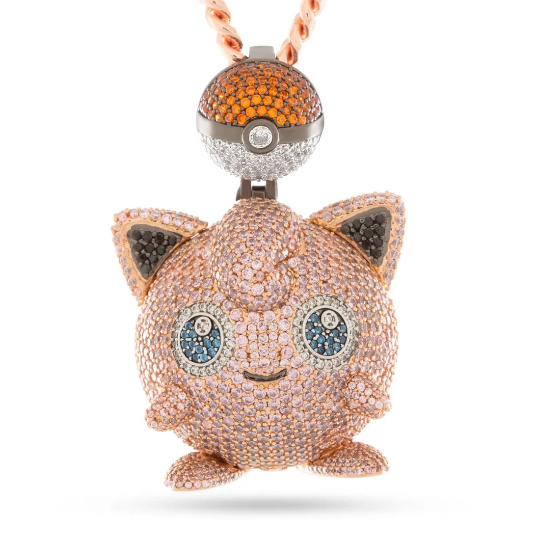 King Ice | Pokémon - Jigglypuff Necklace sold by King Ice product image thumbnail 2