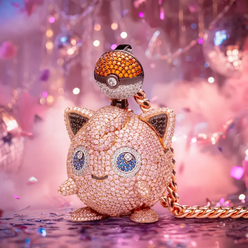 King Ice | Pokémon - Jigglypuff Necklace sold by King Ice