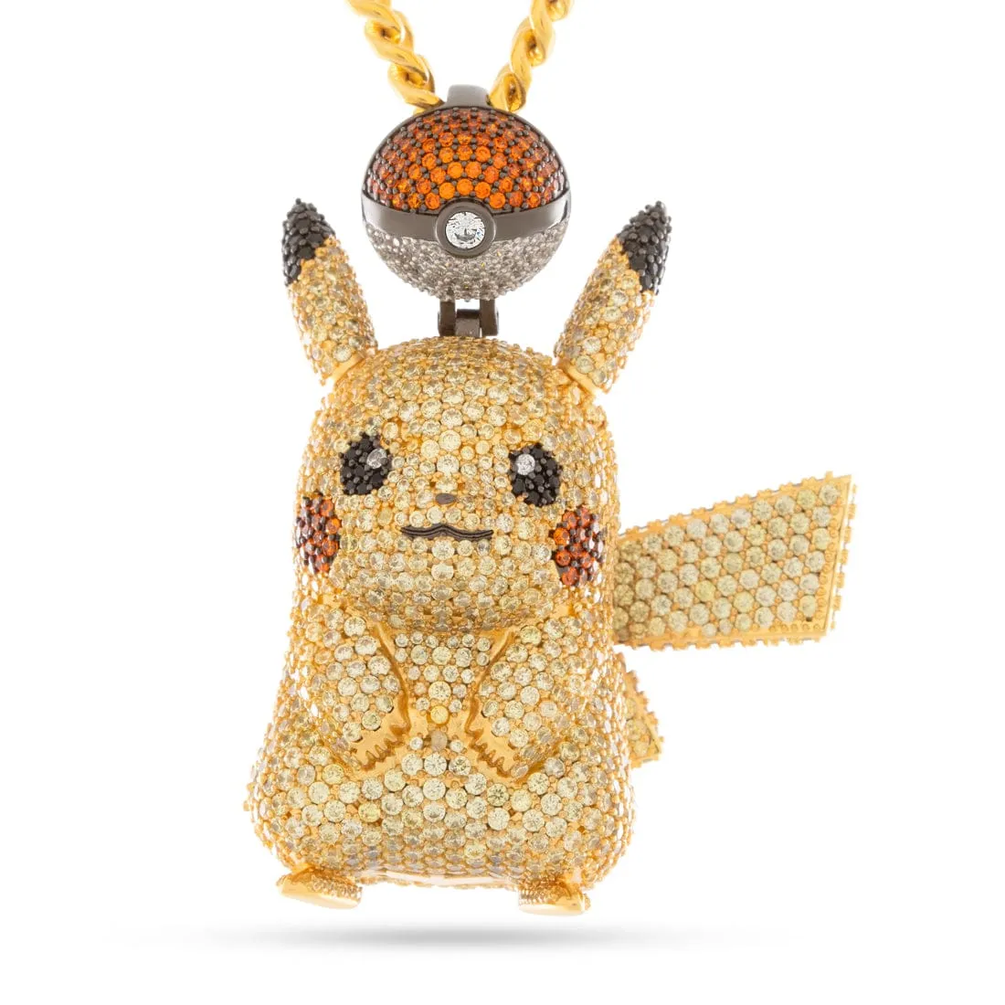 King Ice | Pokémon - Partner Pikachu Necklace sold by King Ice product image thumbnail 2