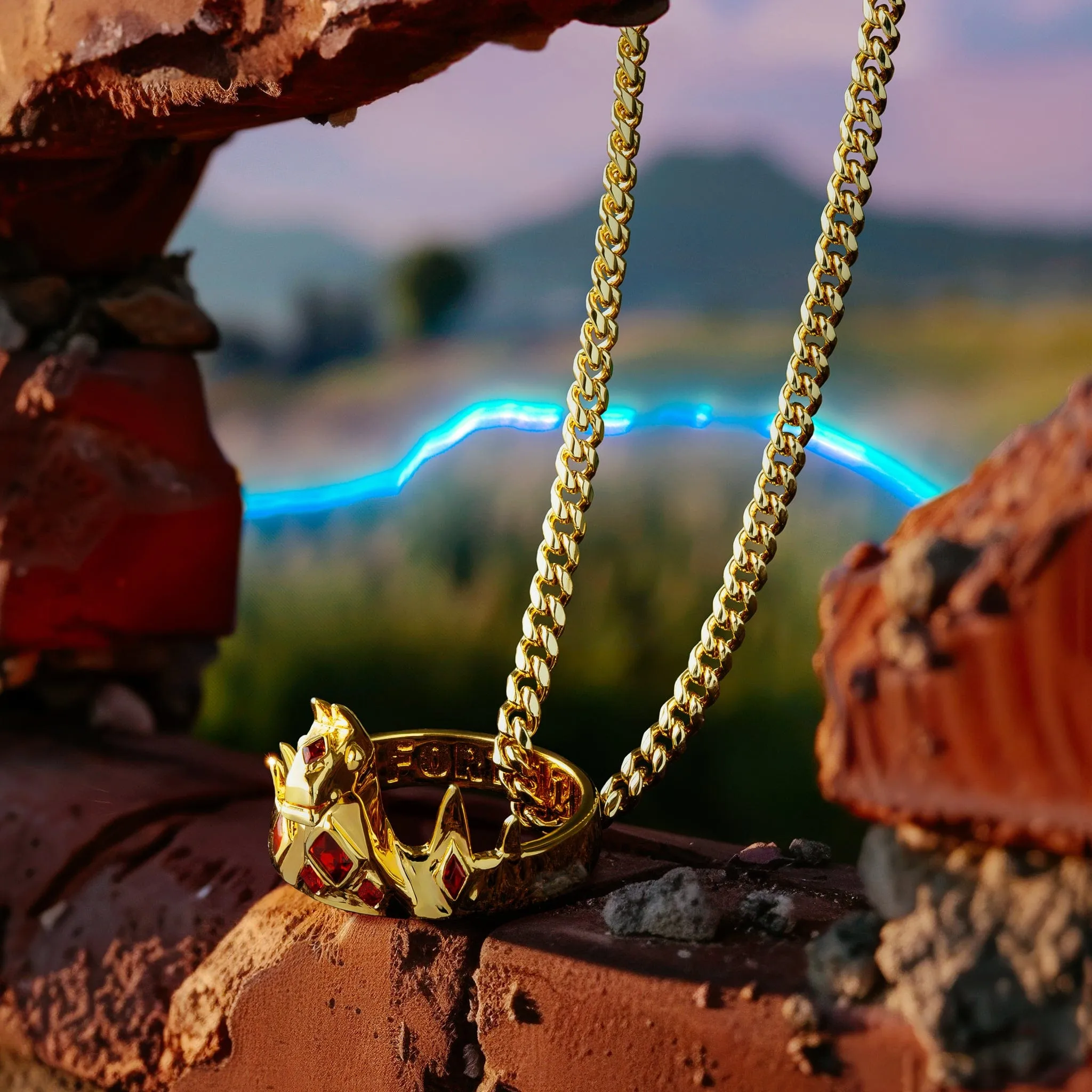 Fortnite x King Ice - Victory Crown Necklace sold by King Ice