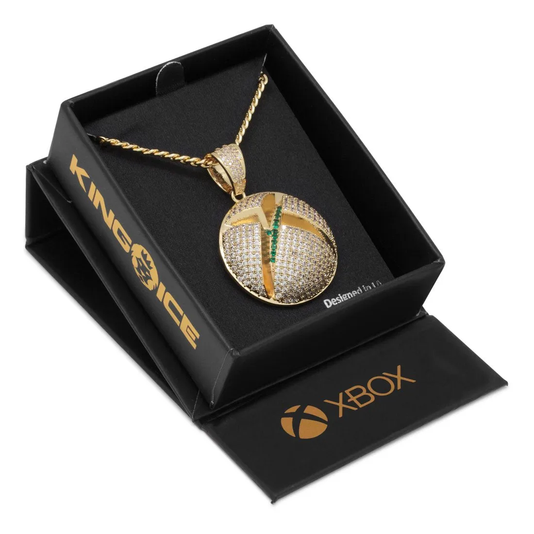 Xbox x King Ice - Sphere Logo Necklace sold by King Ice product image thumbnail 4