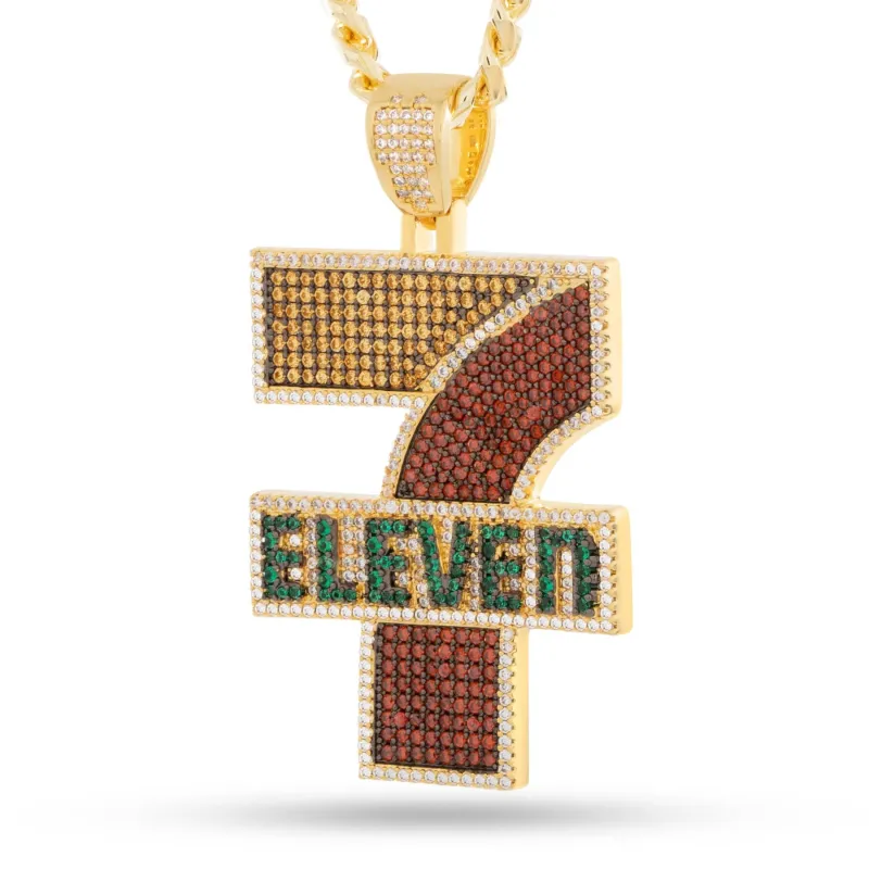Slurpee® x King Ice - Iced 7-Eleven® Logo Necklace sold by King Ice