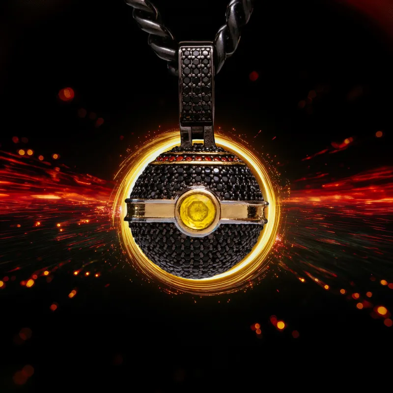 King Ice | Pokémon - Luxury Ball Necklace sold by King Ice