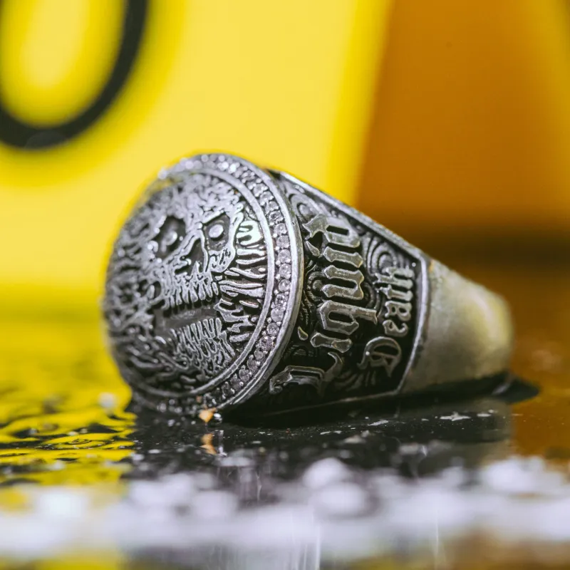 Liquid Death x King Ice - Skull Ring sold by King Ice