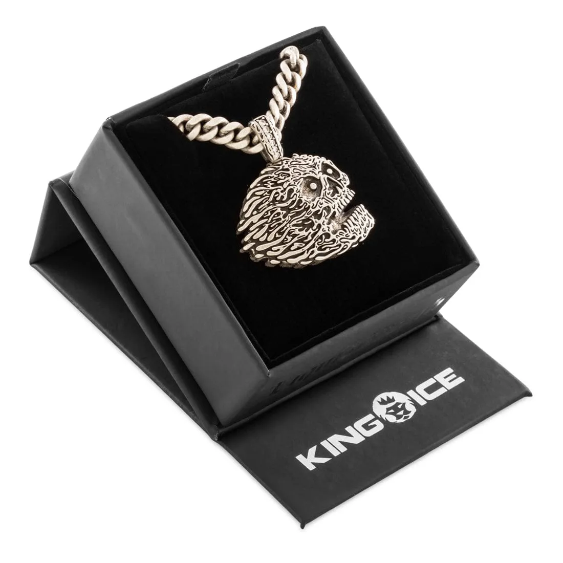 Liquid Death x King Ice - Skull Necklace sold by King Ice product image thumbnail 4