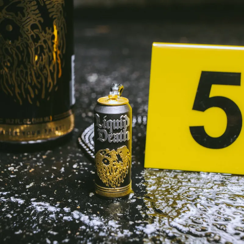 Liquid Death x King Ice - Sparkling Water Can Necklace sold by King Ice