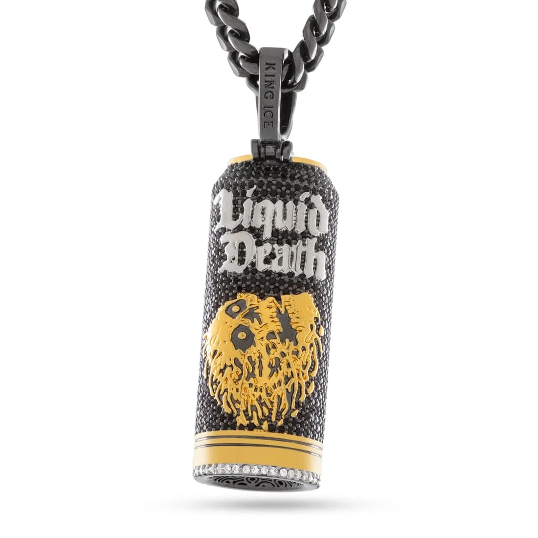 Liquid Death x King Ice - Iced Sparkling Water Can Necklace sold by King Ice product image thumbnail 3
