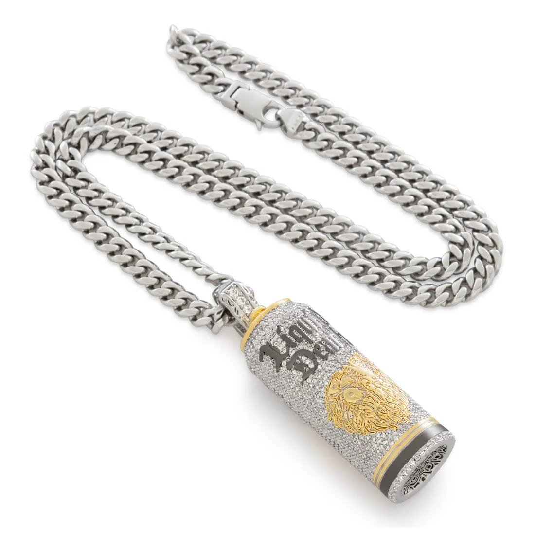 Liquid Death x King Ice - Iced Still Water Can Necklace sold by King Ice product image thumbnail 5