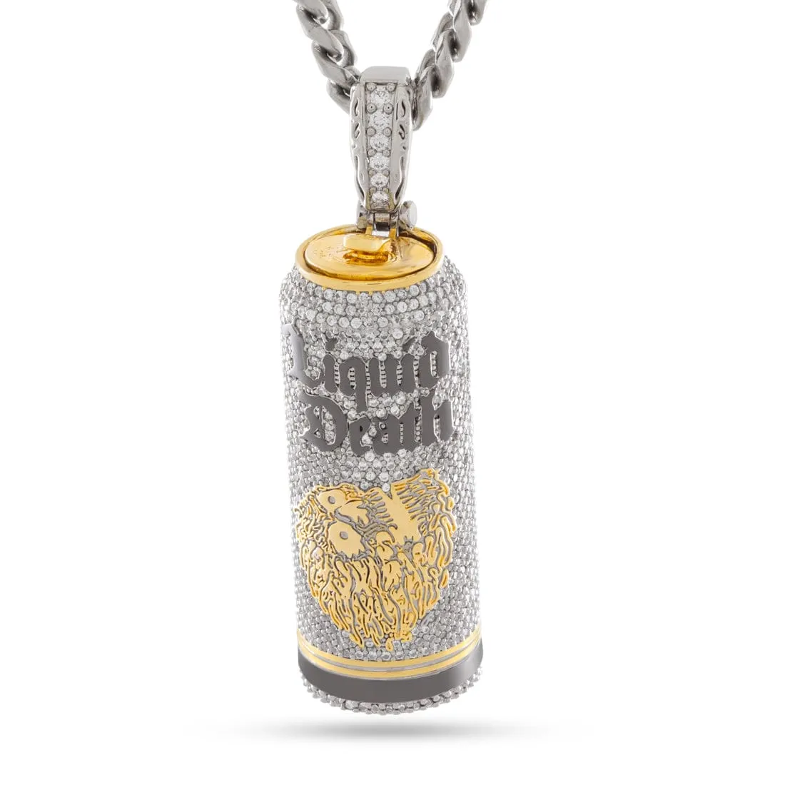 Liquid Death x King Ice - Iced Still Water Can Necklace sold by King Ice product image thumbnail 2