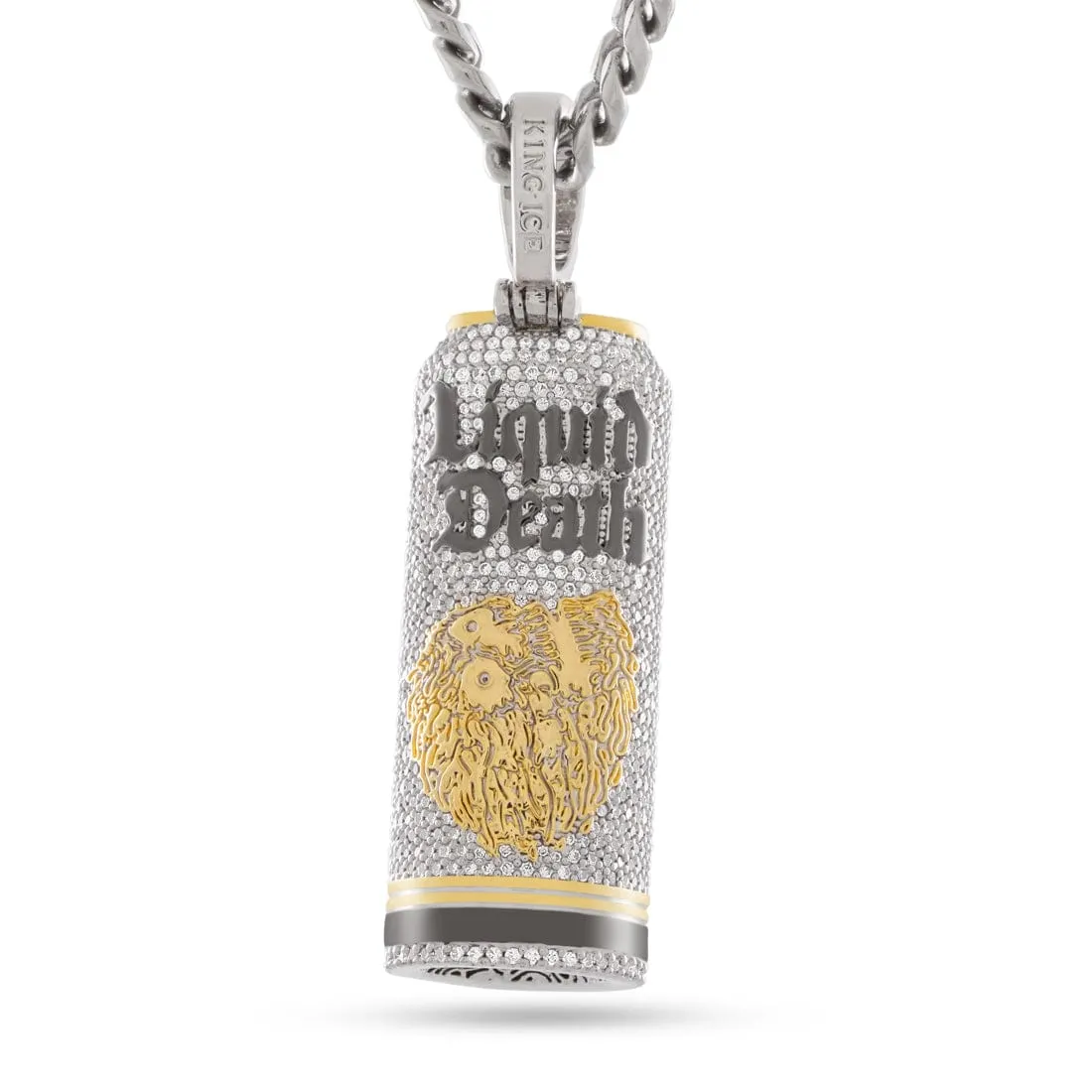 Liquid Death x King Ice - Iced Still Water Can Necklace sold by King Ice product image thumbnail 3
