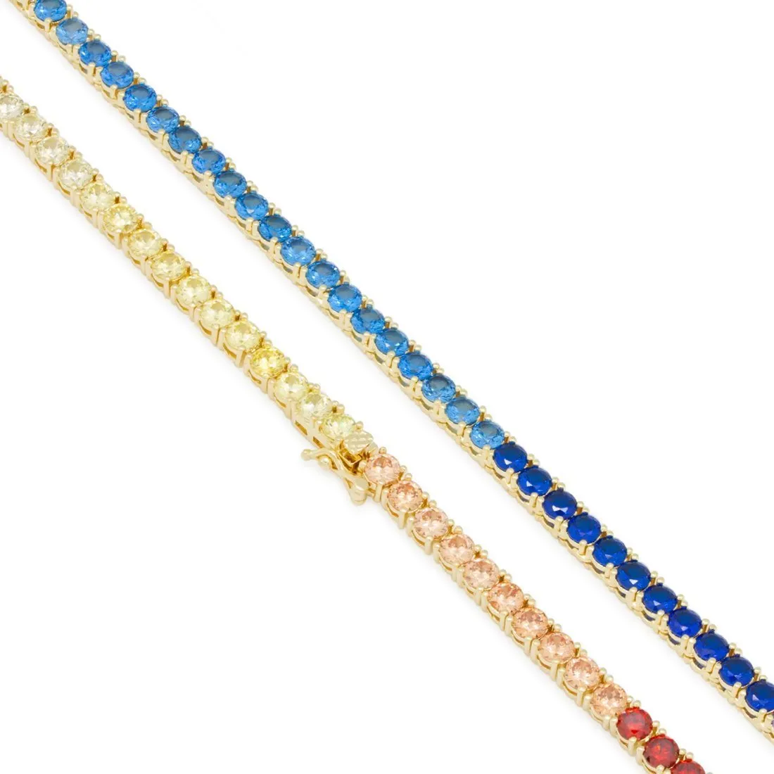 4mm Spectrum Tennis Chain sold by King Ice product image thumbnail 4