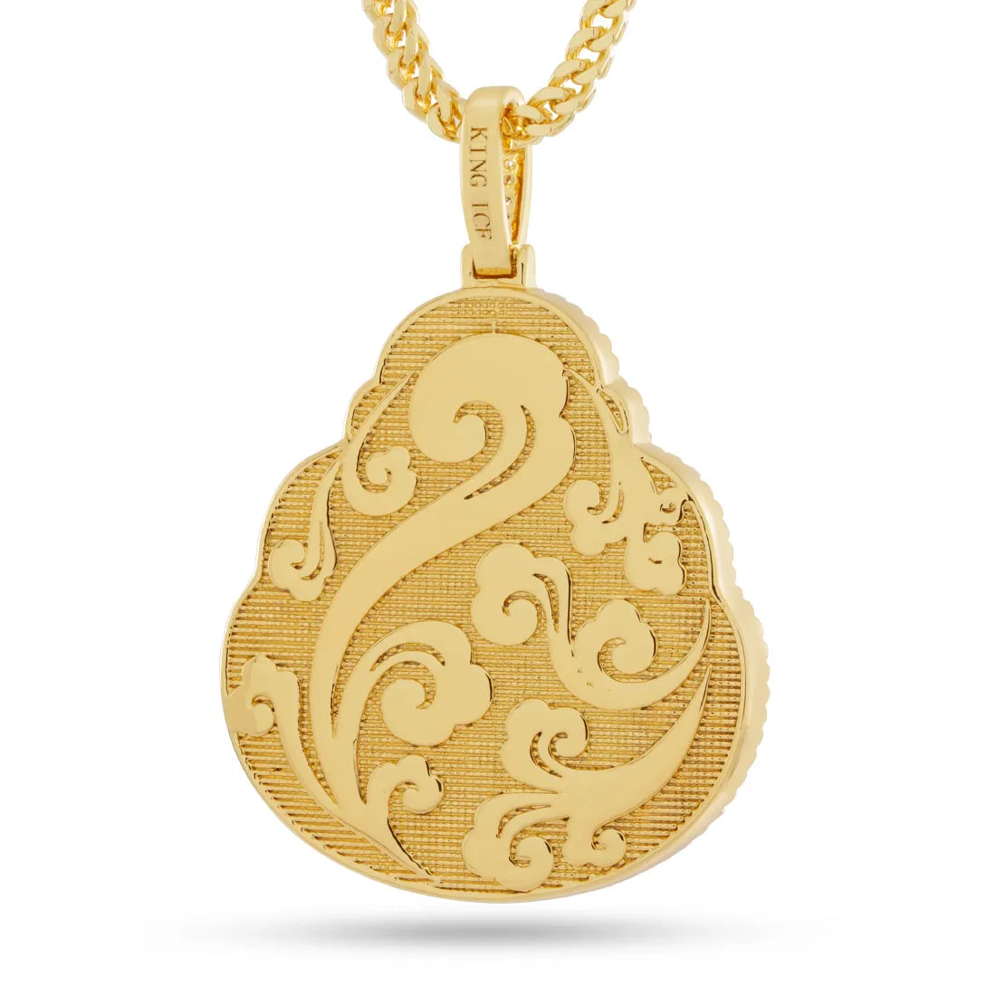 Blue Lapis Buddha Necklace sold by King Ice product image thumbnail 2