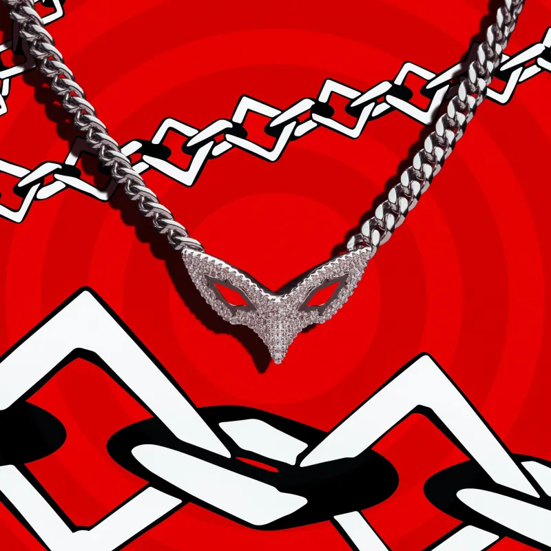 Persona 5 Royal x King Ice - Joker's Mask Necklace sold by King Ice