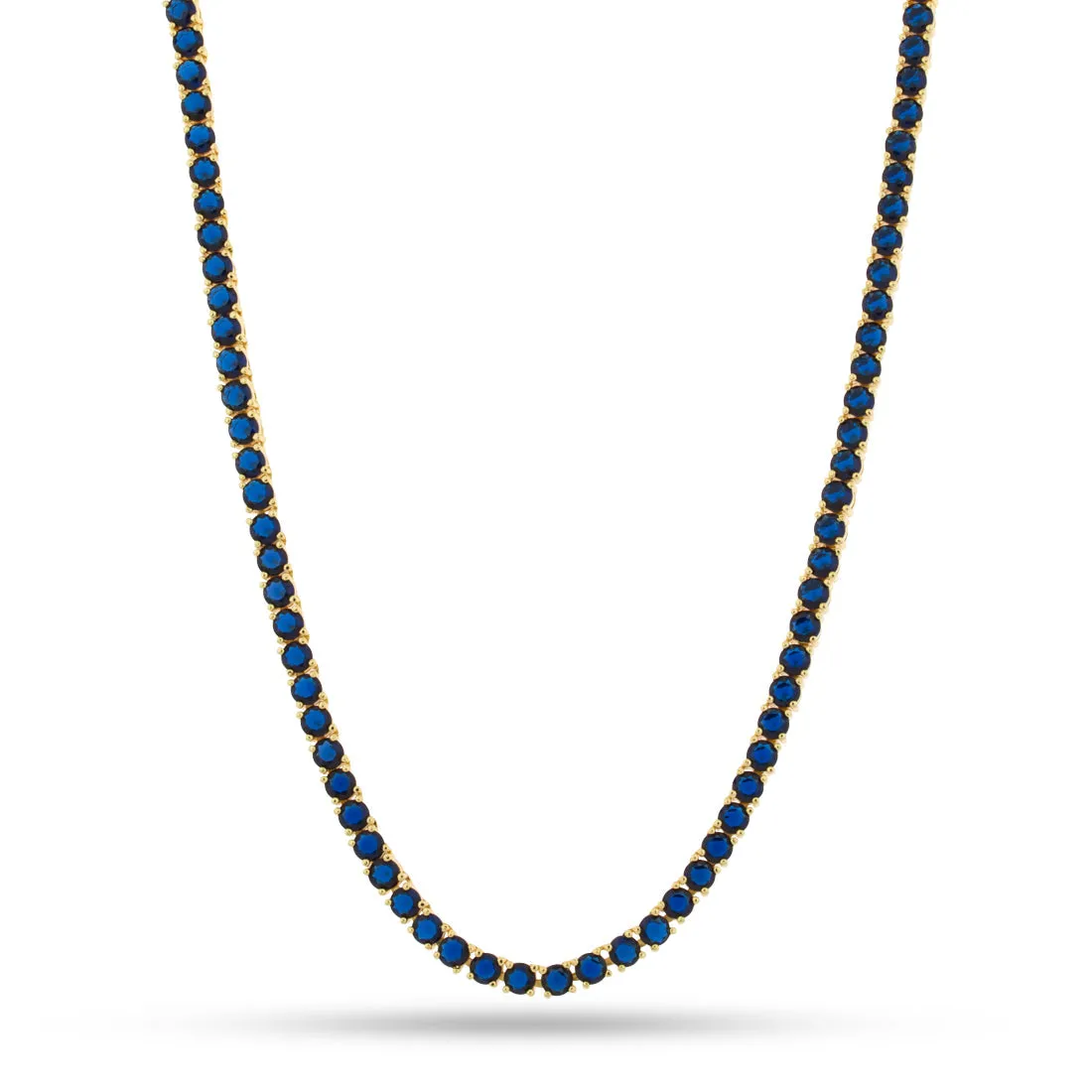 4mm Sapphire Tennis Chain sold by King Ice