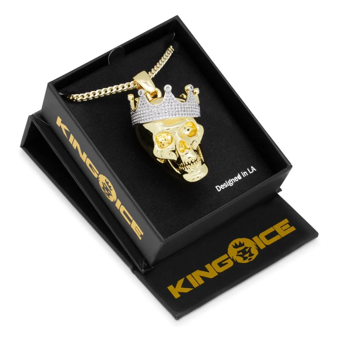 Skull King Necklace sold by King Ice product image thumbnail 5