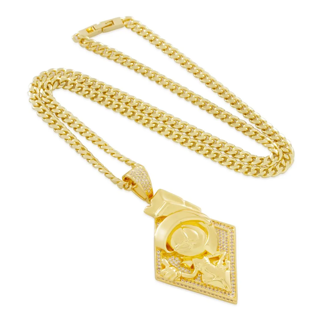 Space Jam x King Ice - Marvin the Martian Necklace sold by King Ice product image thumbnail 3