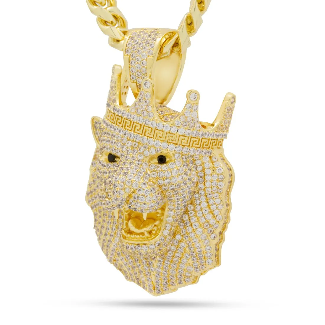 Icy Royal Lion Necklace sold by King Ice product image thumbnail 5