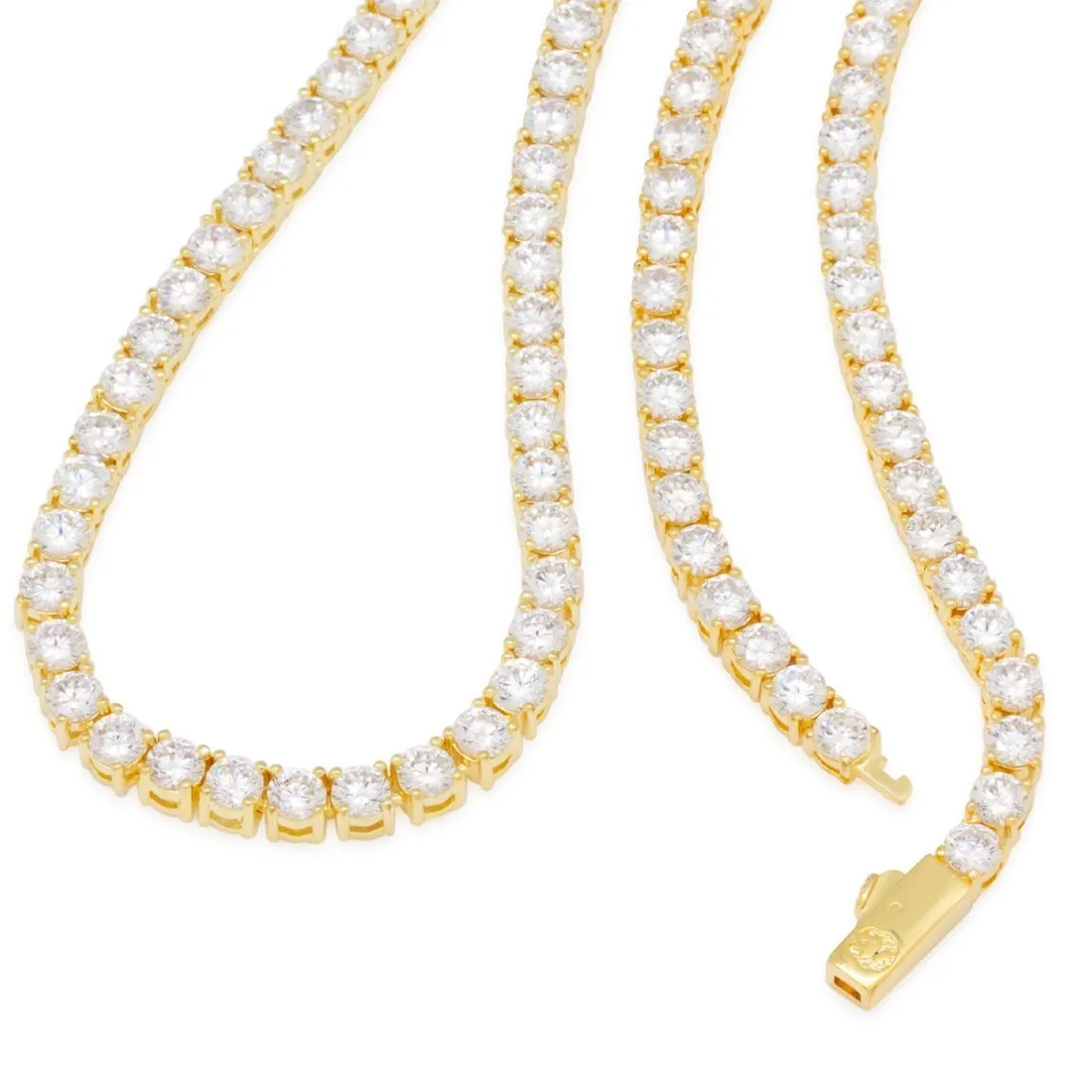 4mm Tennis Chain Choker Set sold by King Ice product image thumbnail 3