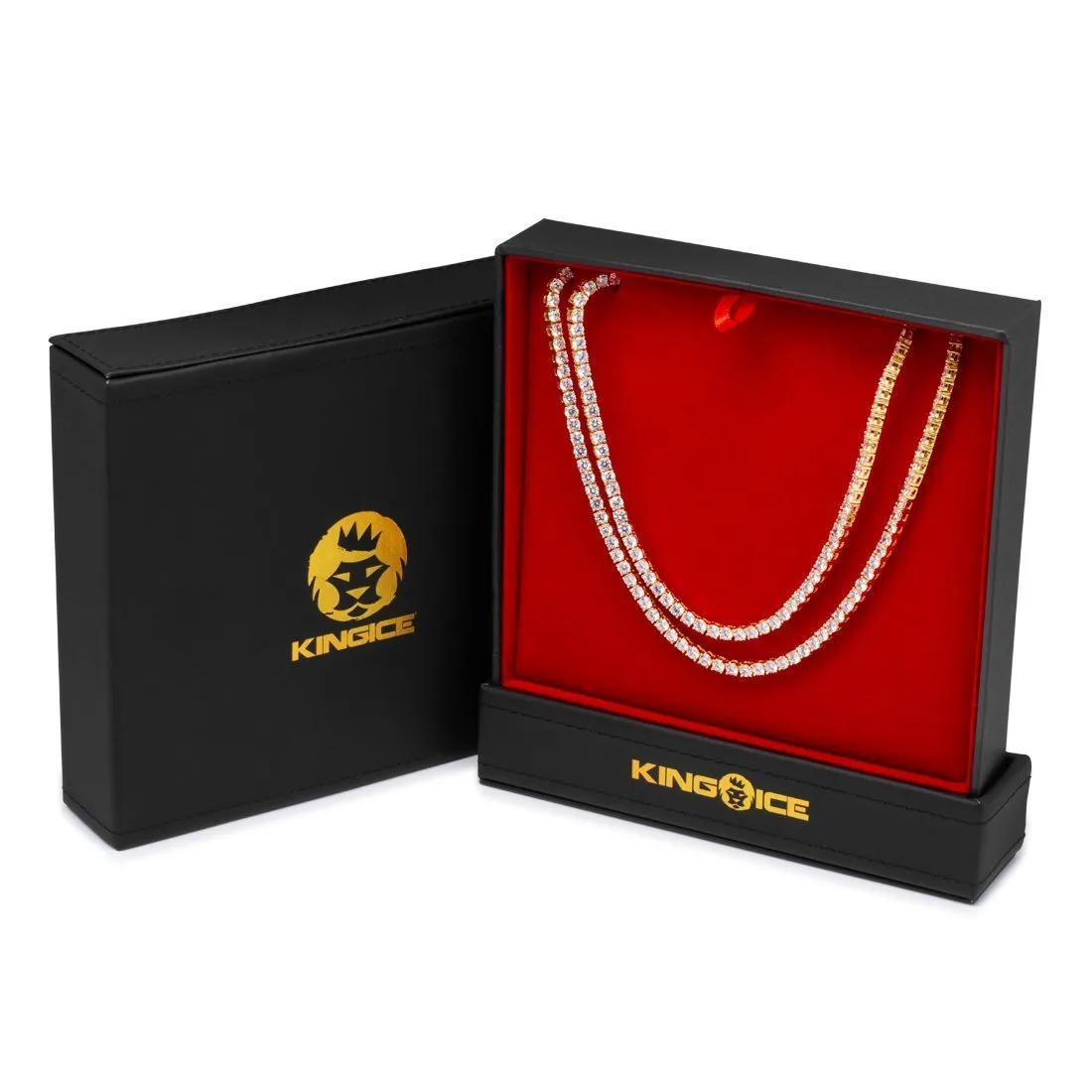 4mm Tennis Chain Choker Set sold by King Ice product image thumbnail 5