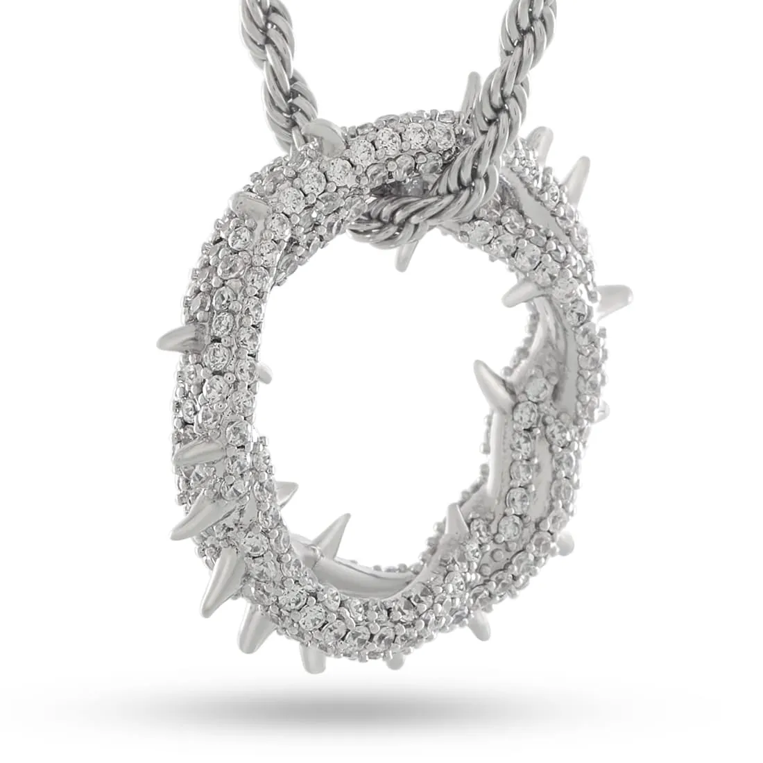 Iced Crown of Thorns Necklace sold by King Ice product image thumbnail 5