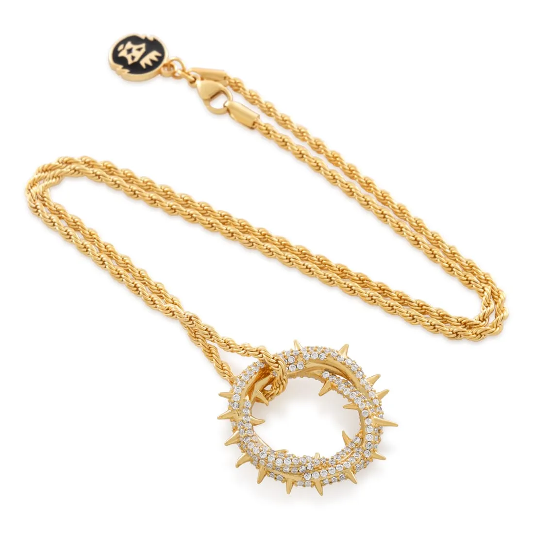 Iced Crown of Thorns Necklace sold by King Ice product image thumbnail 3