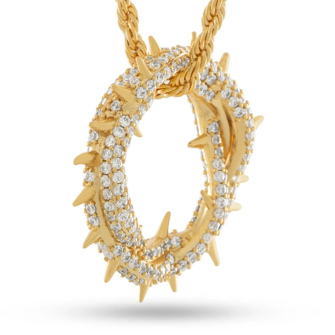 Iced Crown of Thorns Necklace sold by King Ice product image thumbnail 2