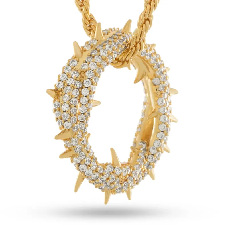 Iced Crown of Thorns Necklace made by King Ice