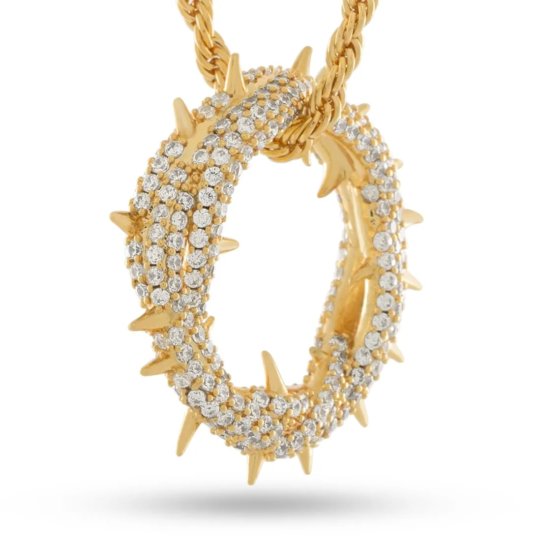 Iced Crown of Thorns Necklace sold by King Ice