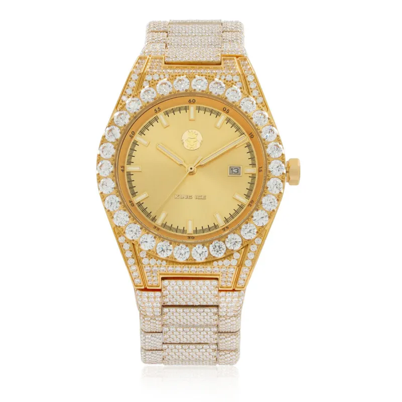Gold Arctic III Watch made by King Ice