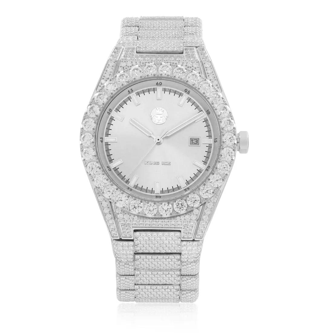 White Gold Arctic III Watch sold by King Ice