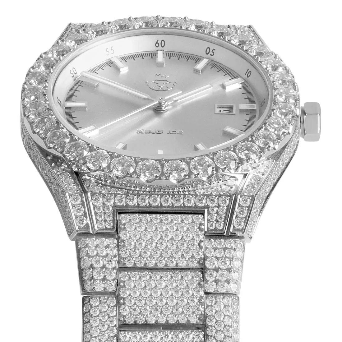 White Gold Arctic III Watch sold by King Ice product image thumbnail 3