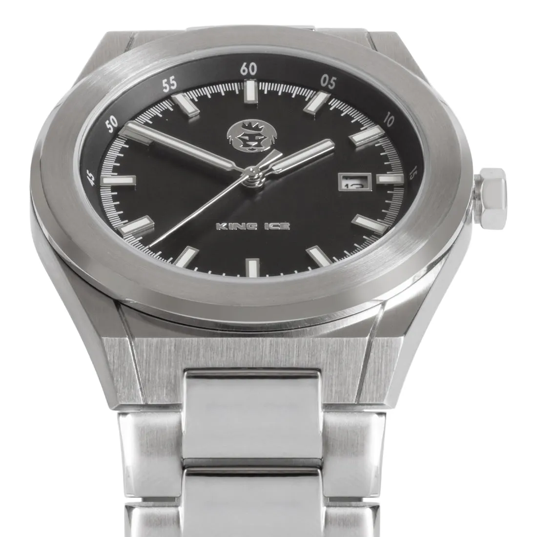 White Gold Arctic I Watch with Noire Face sold by King Ice