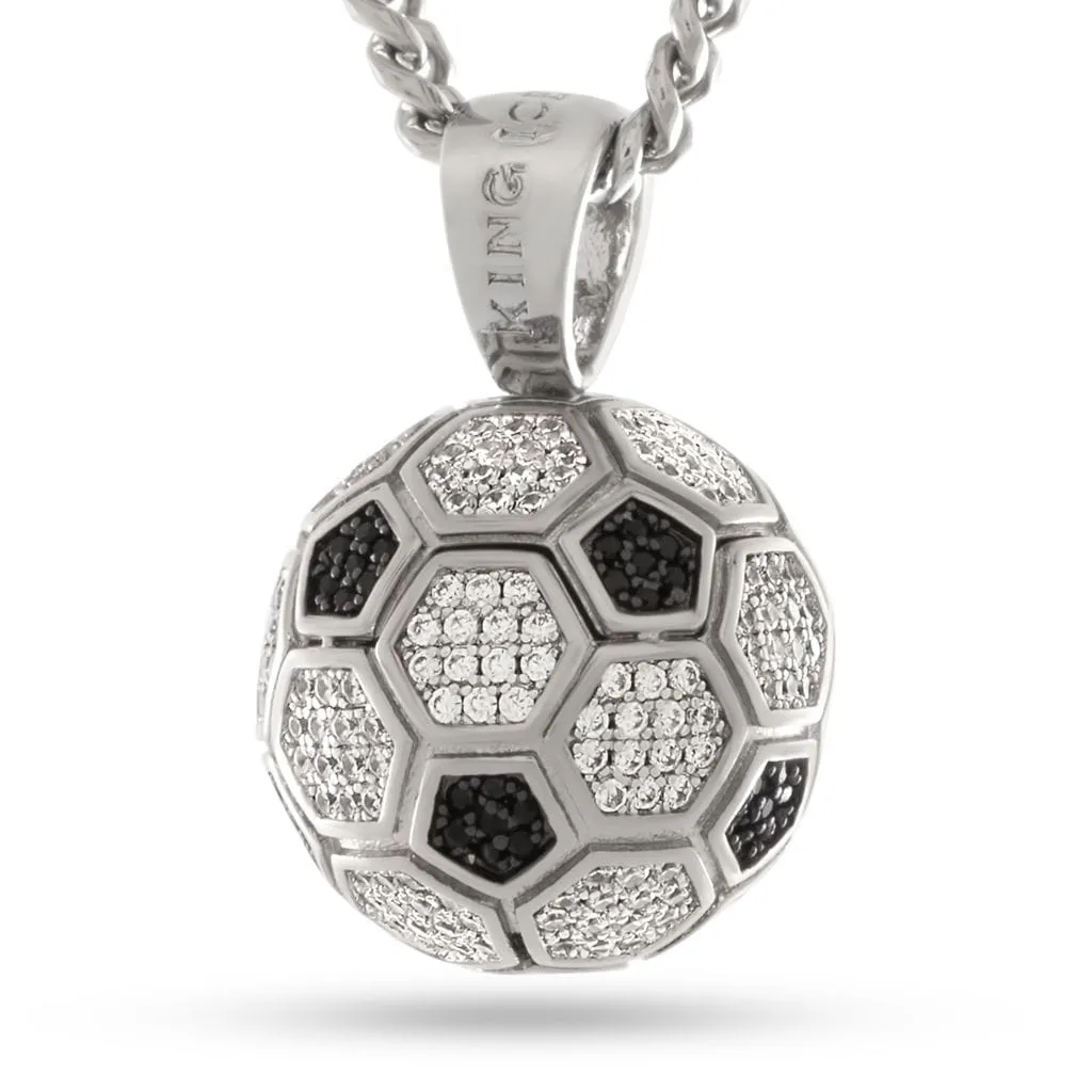 Iced World Match Ball Necklace sold by King Ice product image thumbnail 5