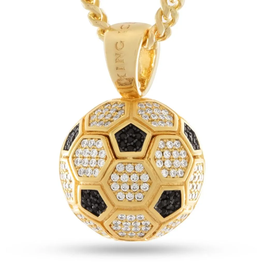 Iced World Match Ball Necklace sold by King Ice product image thumbnail 4