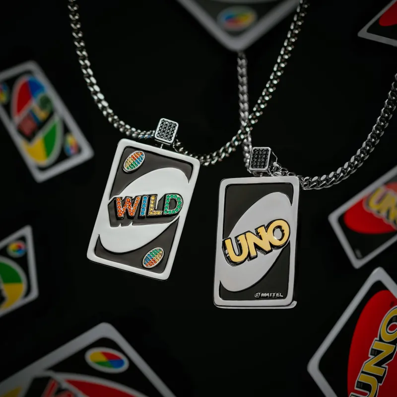 UNO x King Ice - Wild Card Necklace made by King Ice