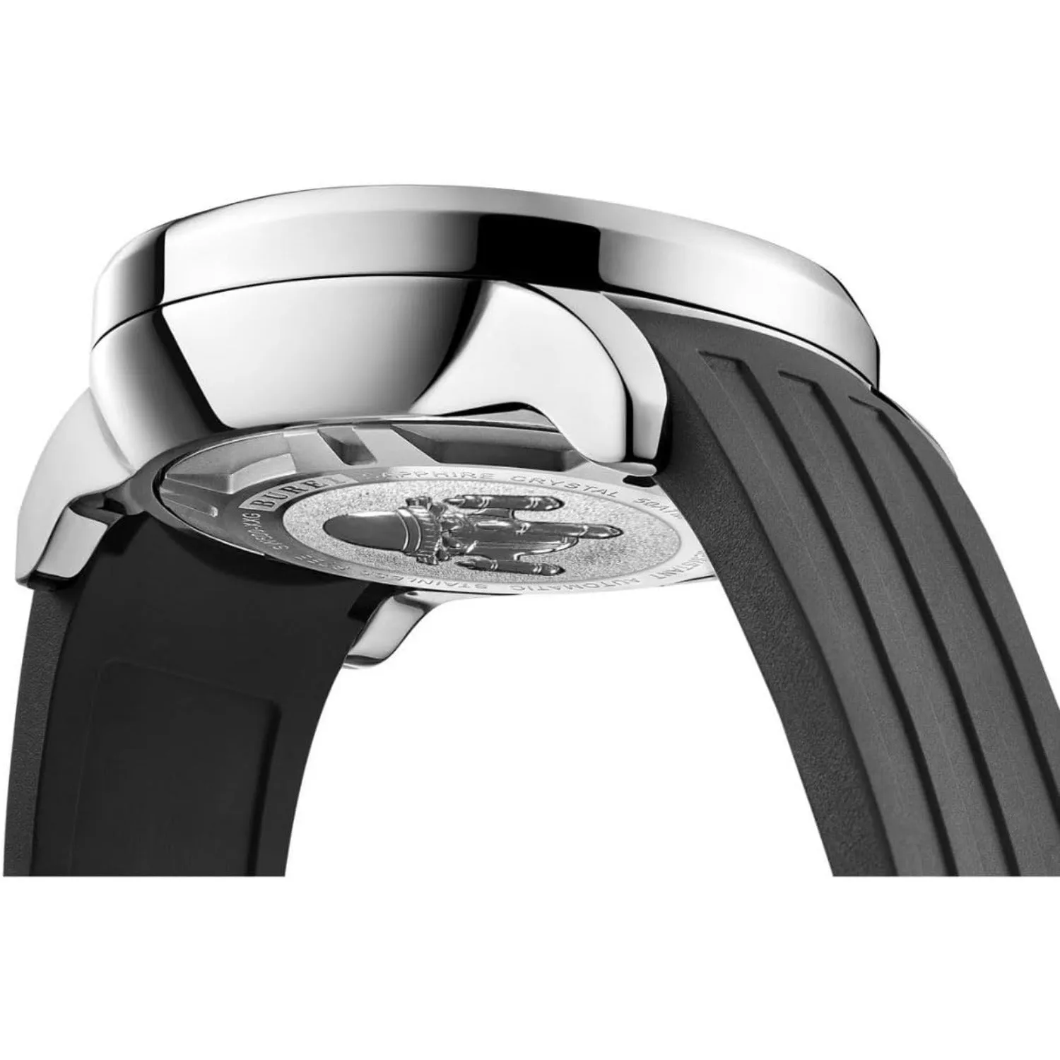 BUREI Automatic Dive Watch Sapphire Glass Wrist Watch Men's 500m Waterproof Watch with Rubber Strap,Luminous Hands and Markers sold by Burei product image thumbnail 4