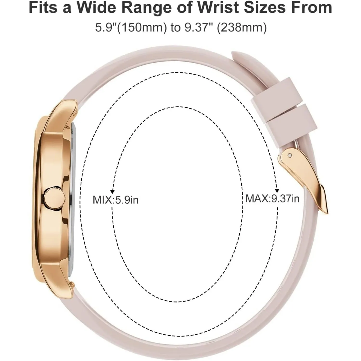 BUREI Nurse Wrist Watch for Nurse Medical Professionals Students Women Men, Waterproof 12/24 Hour Military Time Luminouse Easy Read Dial,Colorful Silicone Band sold by Burei product image thumbnail 4