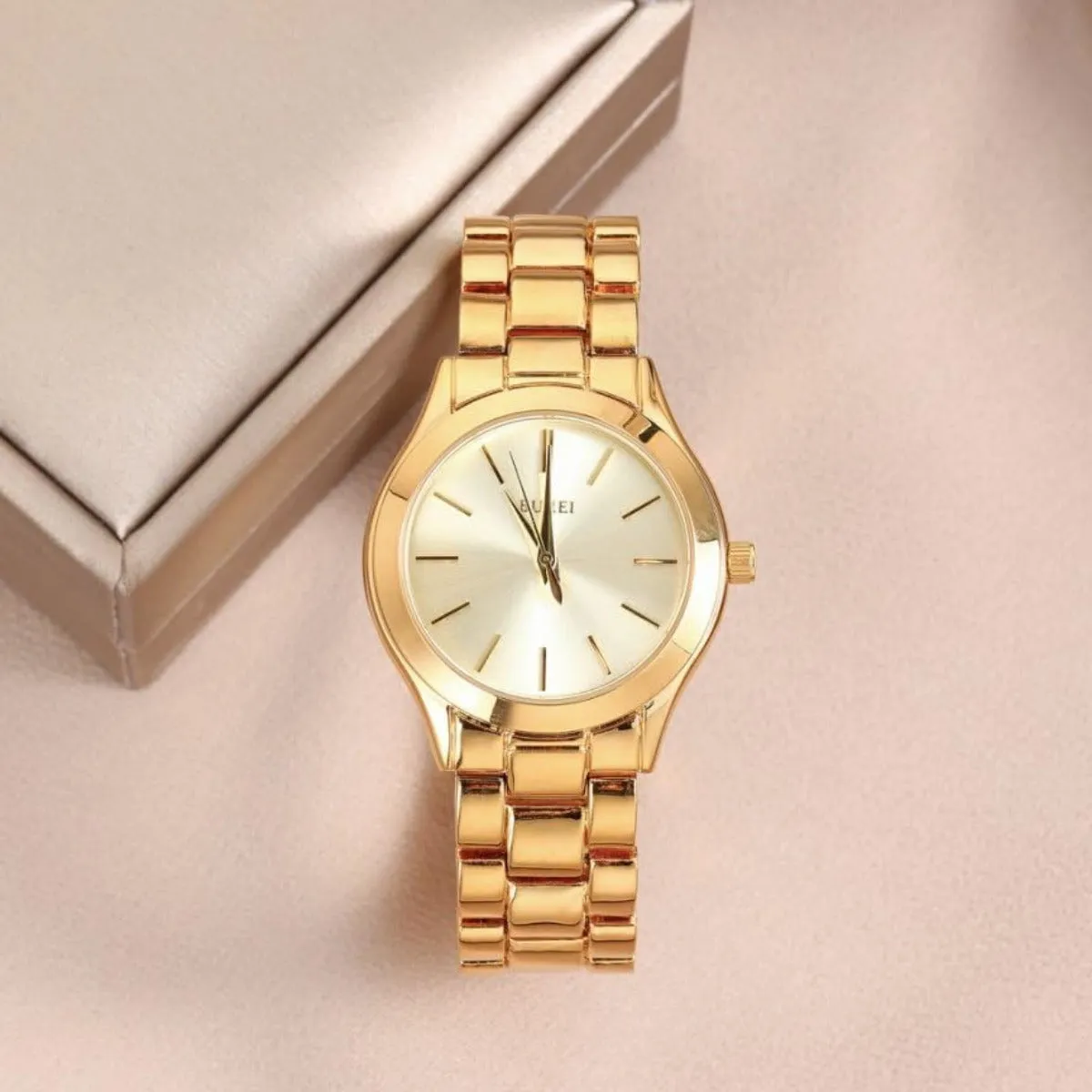 BUREI Ladies Fashion Watch Slim Minimalist Business Women's Watches Stainless Steel Bracelet Watch for Women Waterproof Quartz Women's Watch sold by Burei product image thumbnail 2