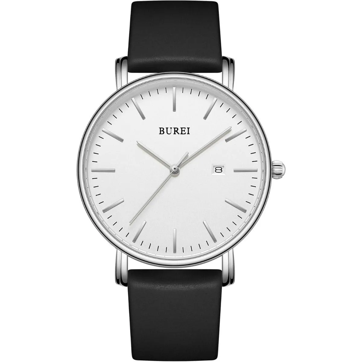 BUREI Men Watches Fashion Minimalist Analog Calendar Quartz Waterproof Watches for Men Women Student. sold by Burei product image thumbnail 4