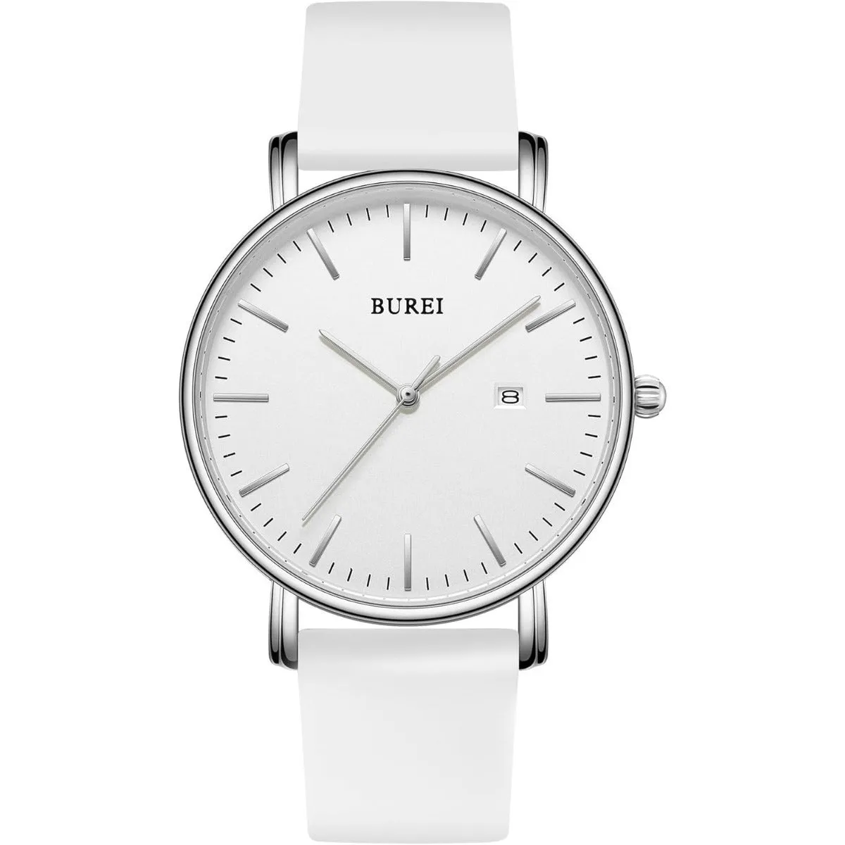 BUREI Men Watches Fashion Minimalist Analog Calendar Quartz Waterproof Watches for Men Women Student. sold by Burei