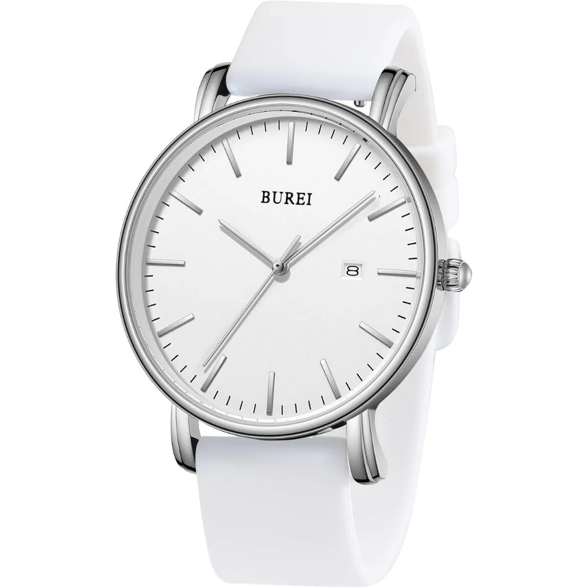 BUREI Men Watches Fashion Minimalist Analog Calendar Quartz Waterproof Watches for Men Women Student. sold by Burei product image thumbnail 2