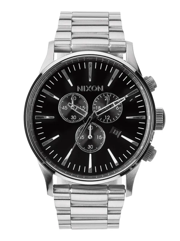 MENS SENTRY CHRONO - BLACK - CLEARANCE sold by Blackwell