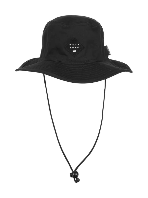 BILLABONG BIG JOHN SAFARI HAT - BLACK sold by Blackwell