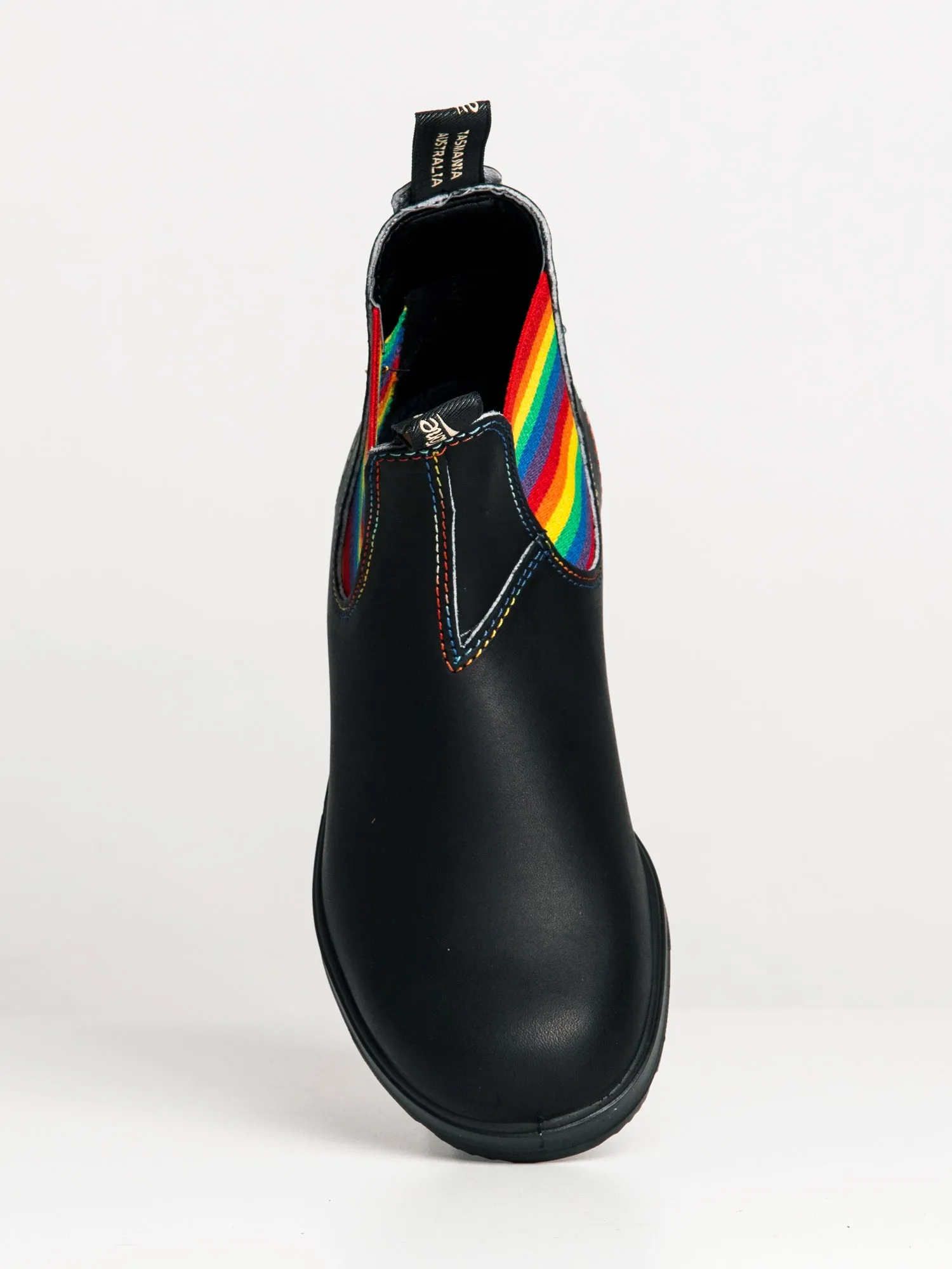 WOMENS BLUNDSTONE ORIGINAL BLACK WITH RAINBOW ELASTIC - CLEARANCE sold by Blackwell product image thumbnail 5