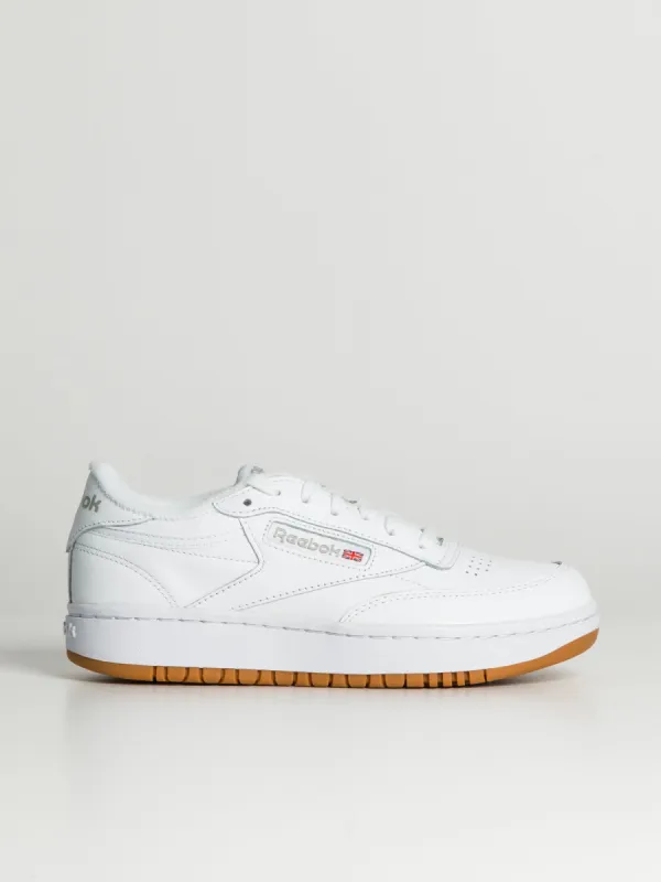 WOMENS REEBOK CLUB C DOUBLE SNEAKER sold by Blackwell