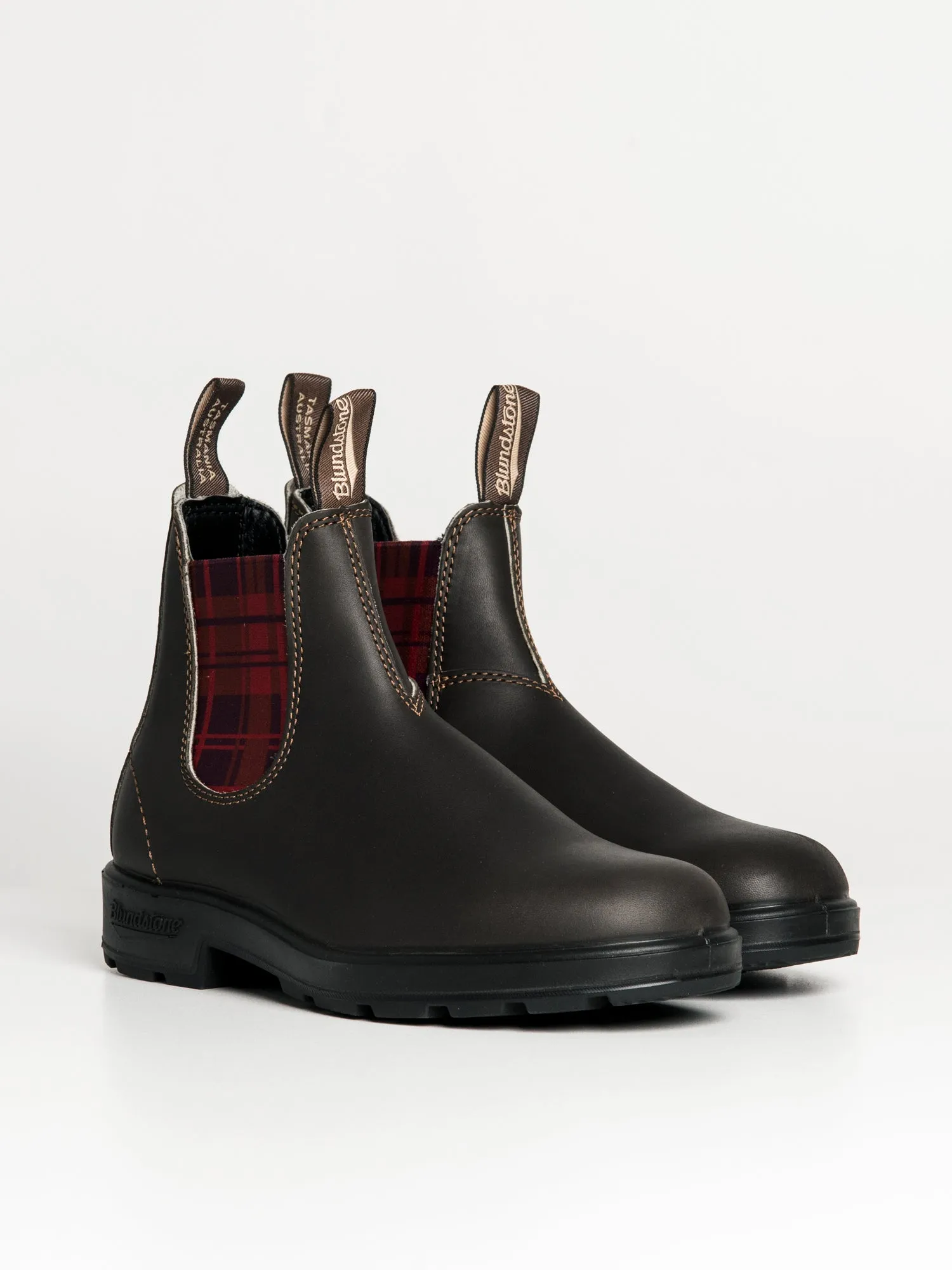 MENS BLUNDSTONE ORIGINAL - BRN/BUR TARTAN sold by Blackwell product image thumbnail 2