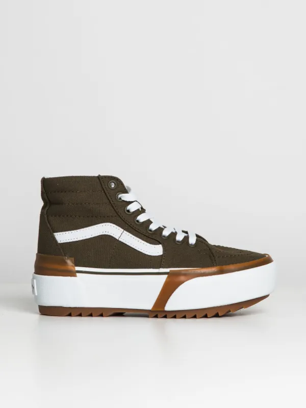WOMENS VANS SK8 HI TAPERED STACKED CANVAS - CLEARANCE sold by Blackwell